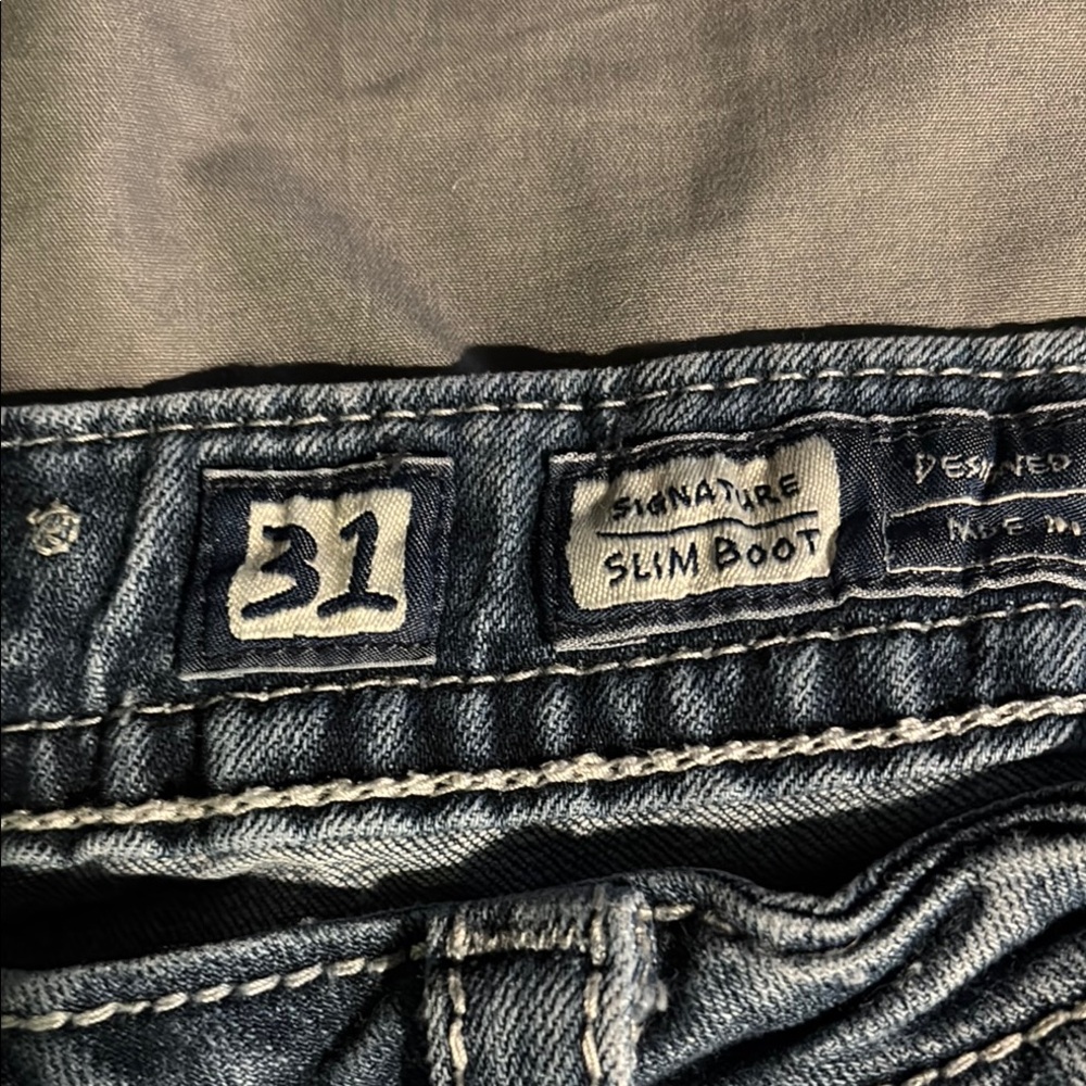 Miss Me cut off shorts. Size 31 cut them off at the end of last Summer. - Picture 3 of 5